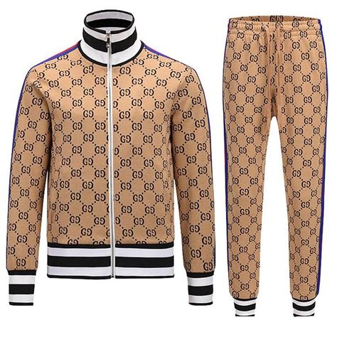 mens tracksuit gucci|gucci tracksuit first copy.